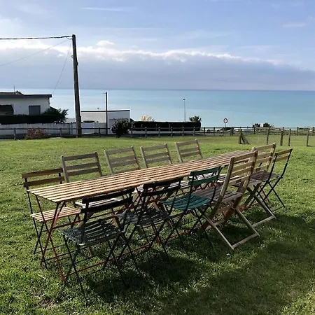 Grande Maison Chaleureuse Avec Vue Mer Imprenable Criel-sur-Mer Extérieur photo